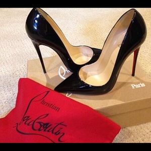 Red bottom stiletto heels